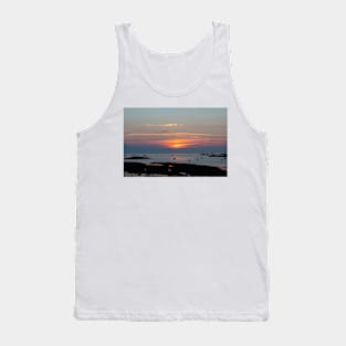 Sunset at Cobo Bay, Guernsey Tank Top